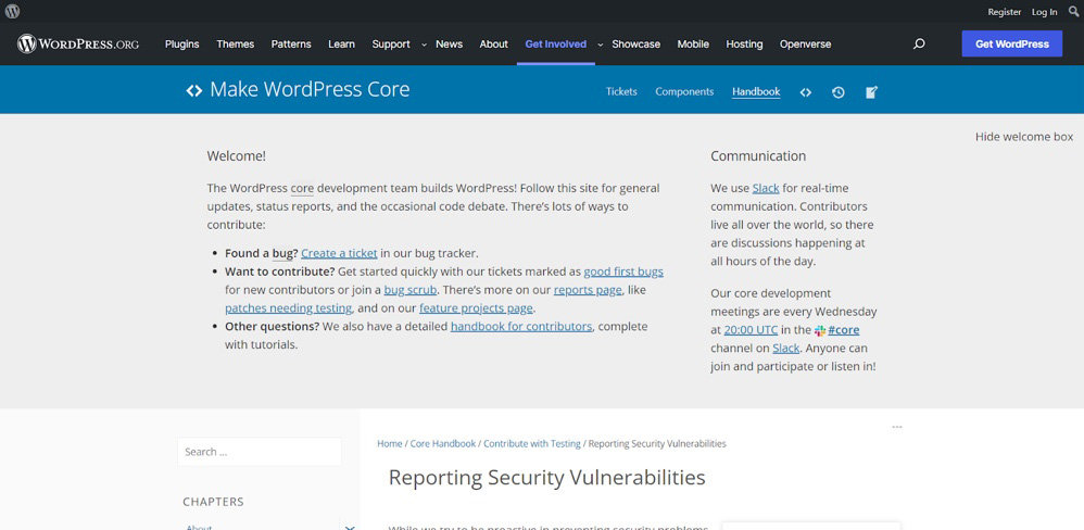 Informes de vulnerabilidades de seguridad