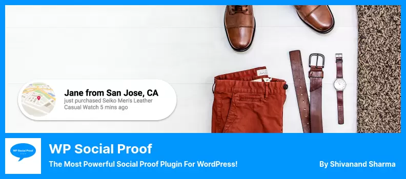 WP Social Proof Plugin - ปลั๊กอิน Social Proof ที่ทรงพลังที่สุดสำหรับ WordPress!