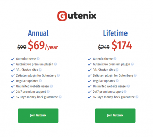 Tema WordPress Gutenix