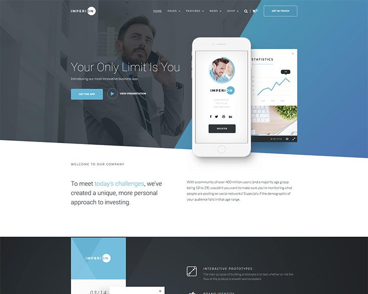 tema WordPress aziendale multiuso