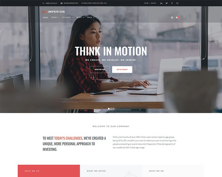 tema WordPress aziendale multiuso