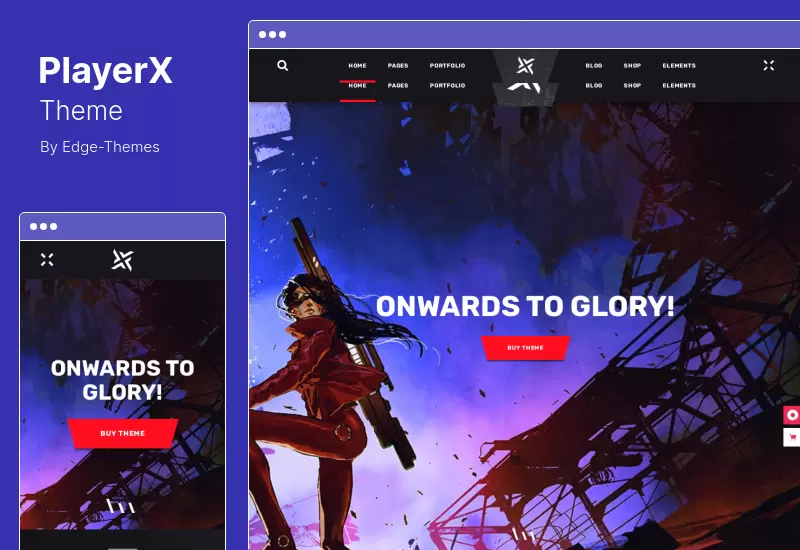 سمة PlayerX - سمة عالية القوة للرياضات الإلكترونية للألعاب