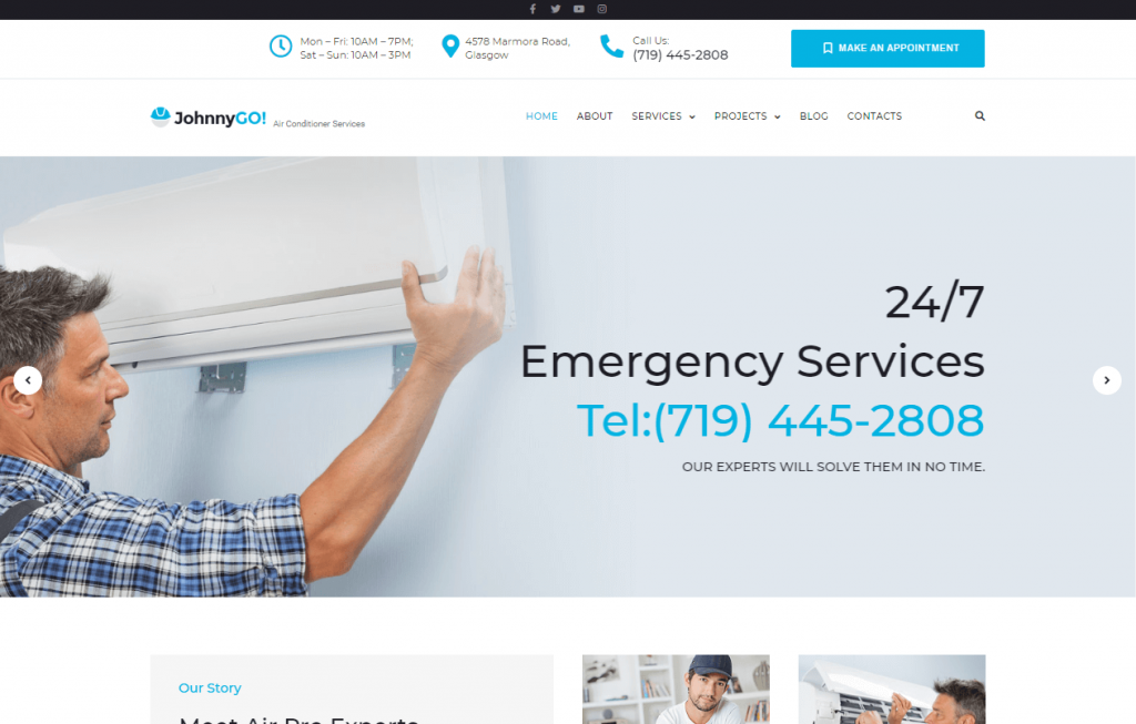 Home Services Mehrzweck-WordPress-Theme