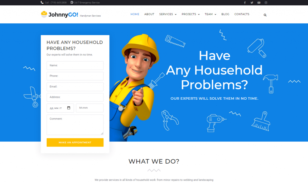 Home Services Mehrzweck-WordPress-Theme
