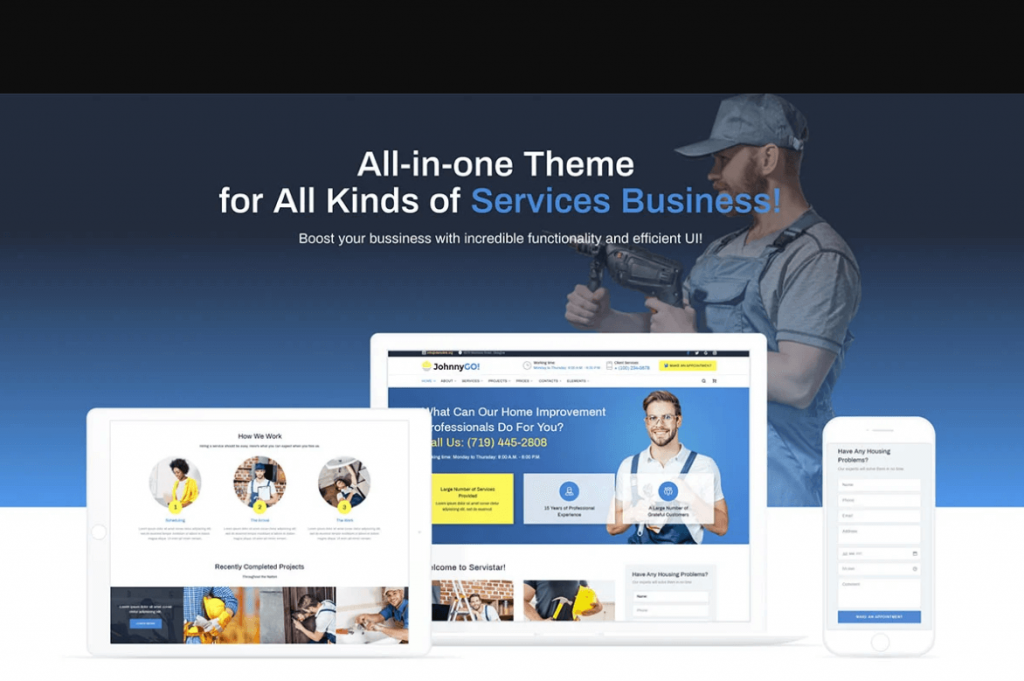 Home Services Mehrzweck-WordPress-Theme