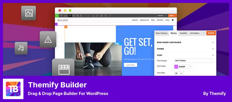 ปลั๊กอิน Themify Builder - ตัวสร้างหน้าลากและวางสำหรับ WordPress