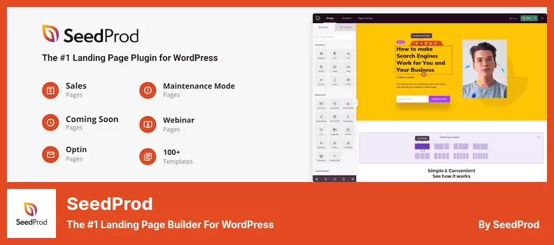 ปลั๊กอิน SeedProd - เครื่องมือสร้างหน้า Landing Page อันดับ 1 สำหรับ WordPress