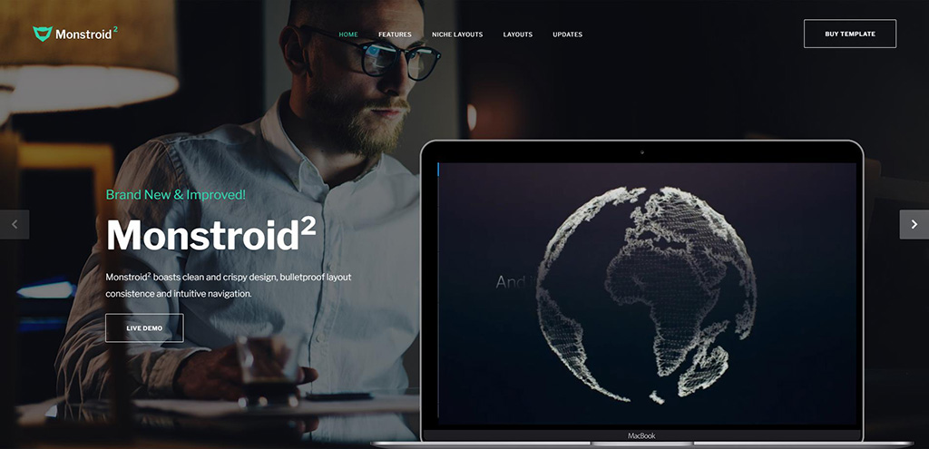 Monstroid2 — Многоцелевой Bootstrap 5 Премиум Шаблоны