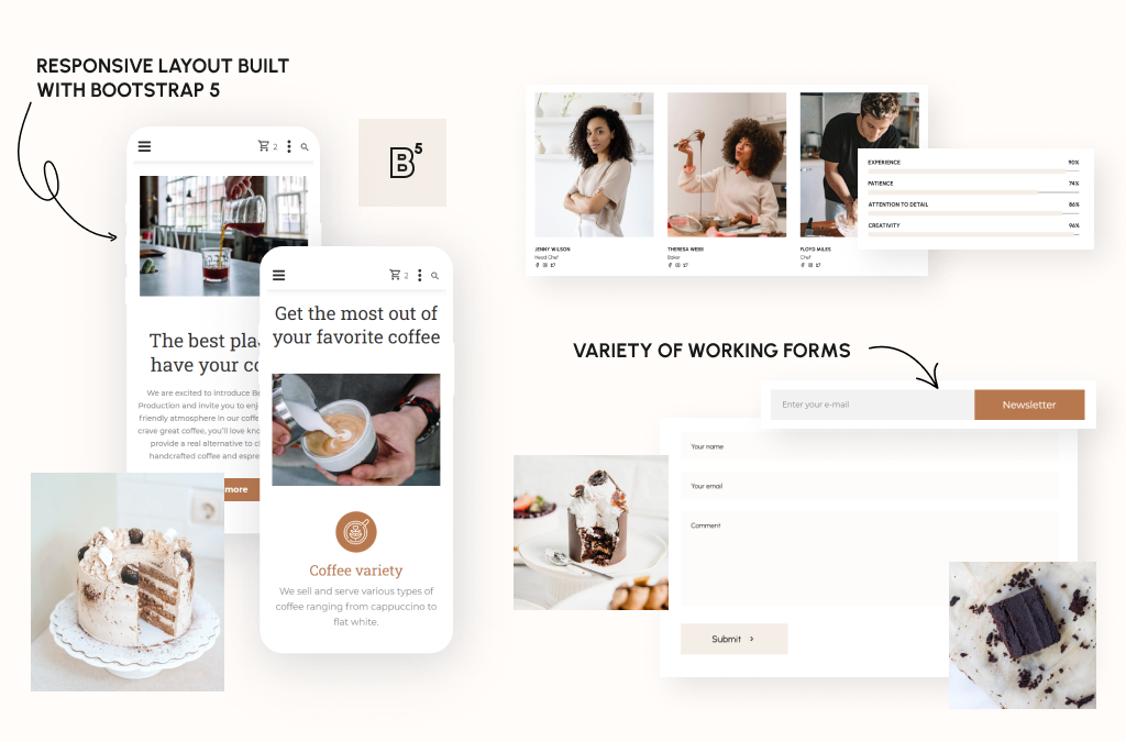 Duyarlı Tasarımlı Bootstrap 5 HTML Web Sitesi Şablonu