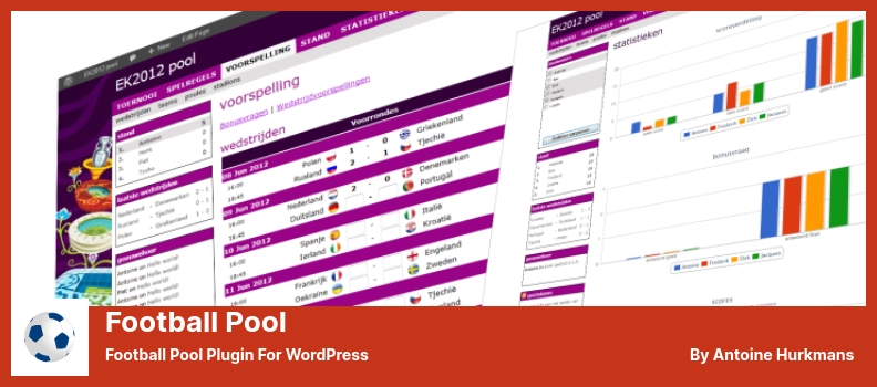ปลั๊กอินฟุตบอลพูล - ปลั๊กอินฟุตบอลพูลสำหรับ WordPress