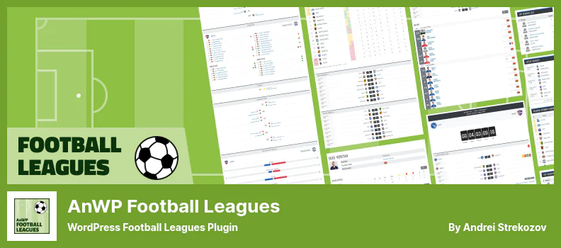 ปลั๊กอิน AnWP Football Leagues - WordPress Football Leagues Plugin