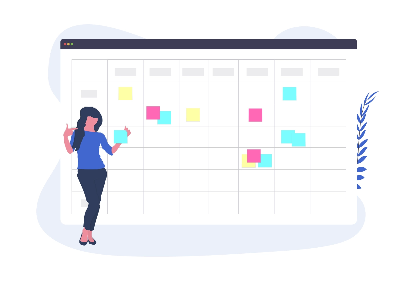 hacer un horario