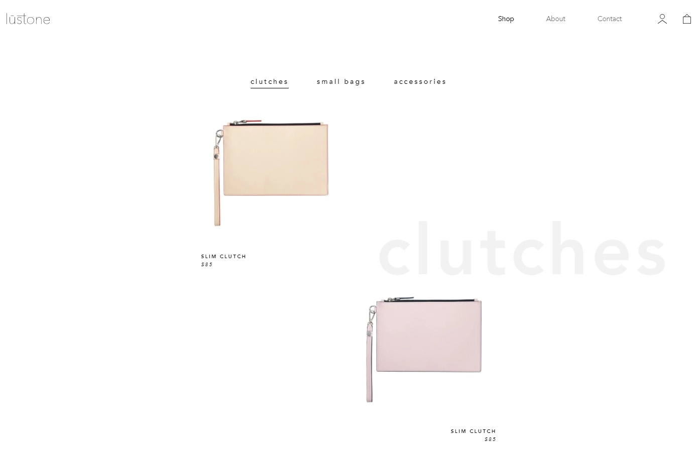 Lustone utiliza un diseño minimalista para parecer más elegante