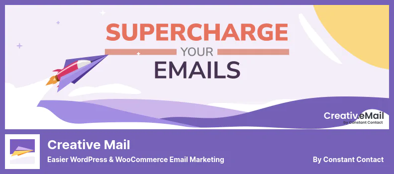 Creative Mail Plugin - WordPress & WooCommerce Email Marketing ที่ง่ายกว่า