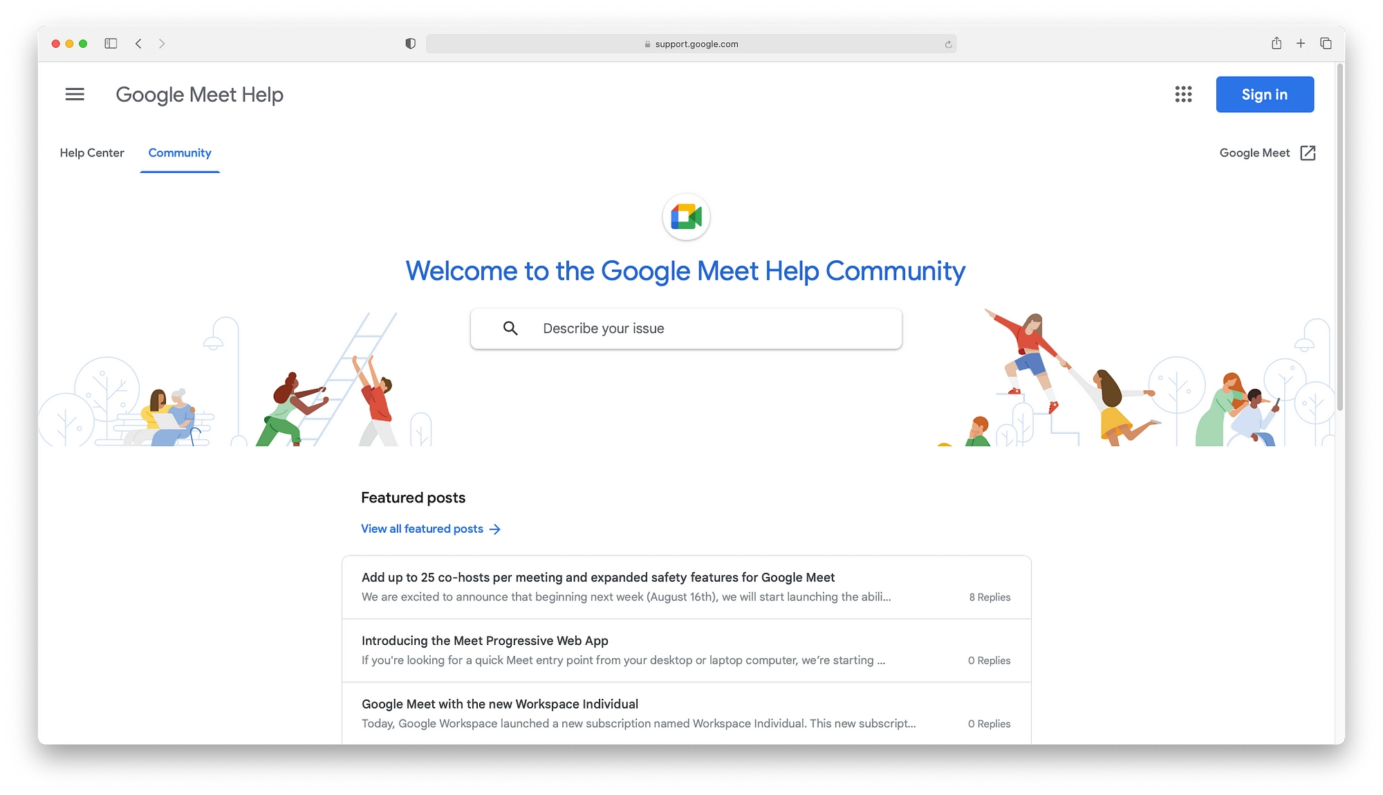 Google Meet-Community-Center