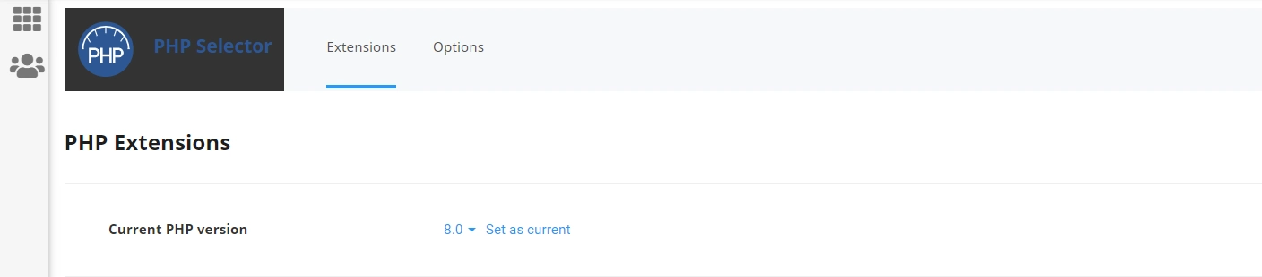 ตัวเลือกในการอัปเดตเวอร์ชัน WordPress PHP ใน cPanel