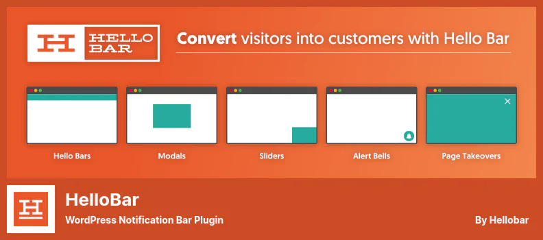 ปลั๊กอิน HelloBar - ปลั๊กอินแถบการแจ้งเตือนของ WordPress