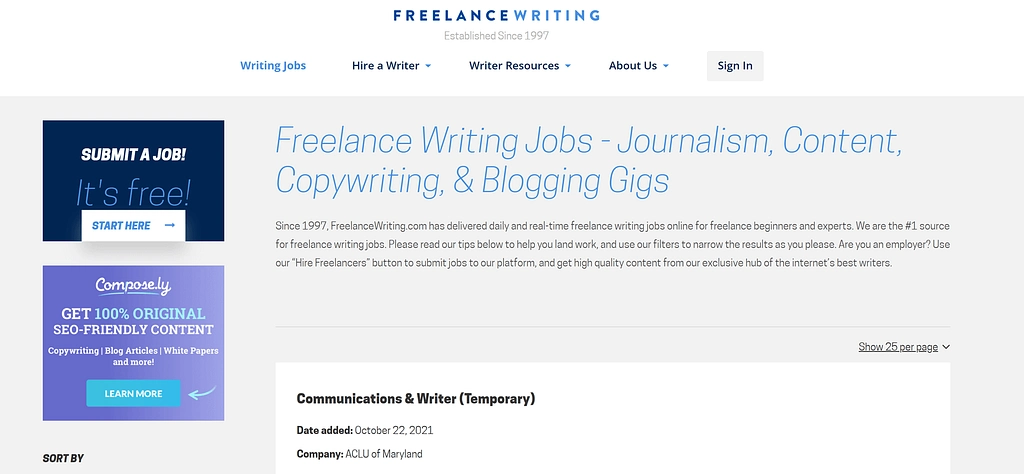 Freelancewriting.com 工作委员会