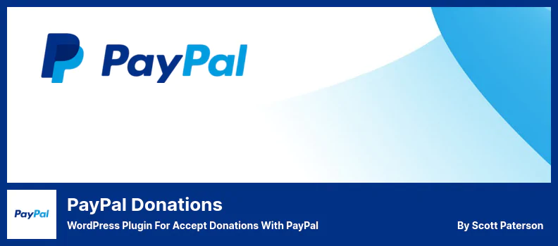 ปลั๊กอินการบริจาคของ PayPal - ปลั๊กอิน WordPress สำหรับการรับบริจาคด้วย PayPal