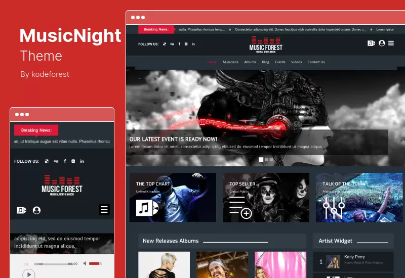 ธีม MusicNight -