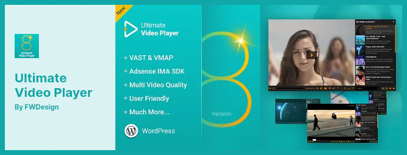 ปลั๊กอินเครื่องเล่นวิดีโอขั้นสูง - เครื่องเล่นวิดีโอขั้นสูงสำหรับ WordPress