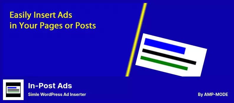 ปลั๊กอินโฆษณาในโพสต์ - Simple WordPress Ad Inserter