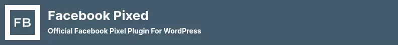 Complemento de Facebook Pixed - Complemento oficial de Facebook Pixel para WordPress