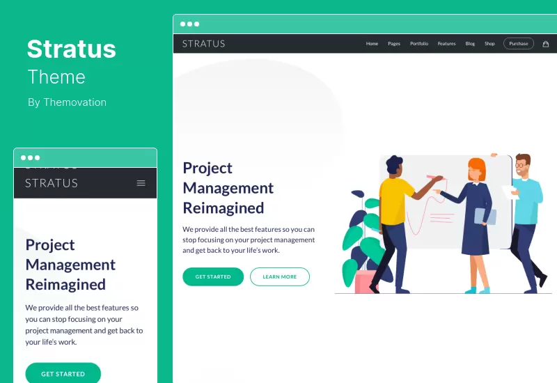 Stratus Theme - Tema de WordPress para la revista Software Tech Blog