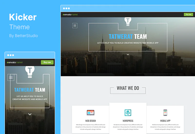 Tema BroBaz - Tema de WordPress para blog corporativo