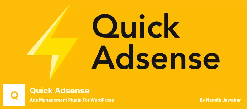 Quick Adsense Plugin - Anzeigenverwaltungs-Plugin für WordPress
