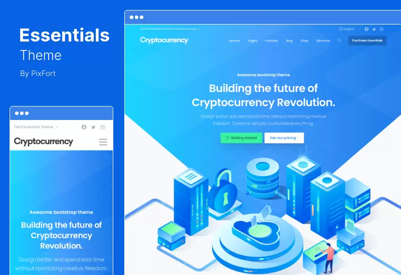 Essentials Theme - Tema multipropósito de WordPress