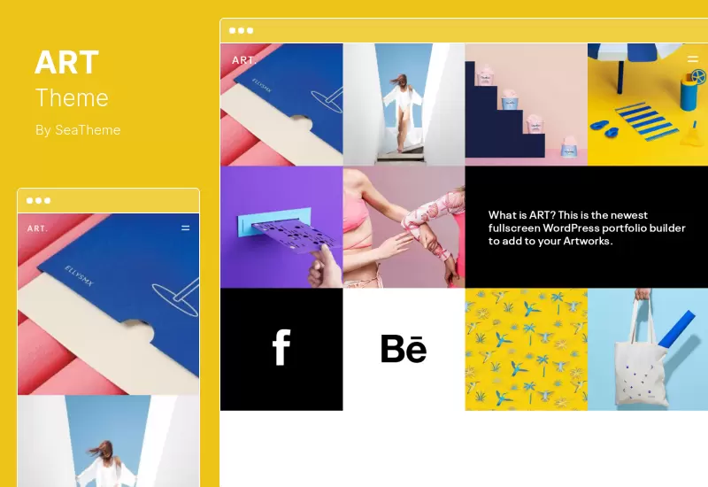 Tema ART - Tema de WordPress de arte receptivo