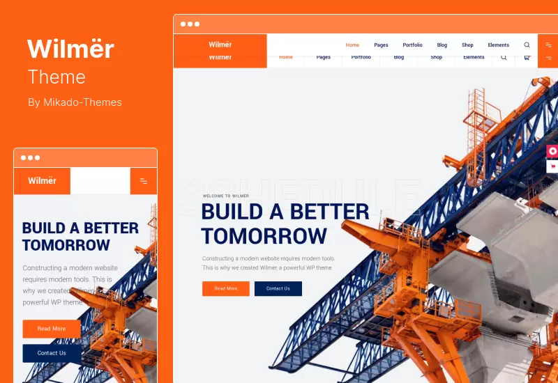 Wilmer Theme - Tema de WordPress para la construcción