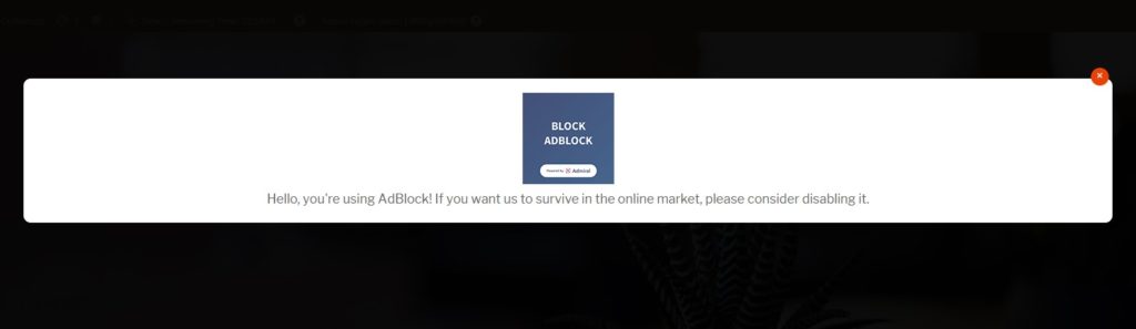 bloqueadores de anuncios - Complemento Block AdBlock