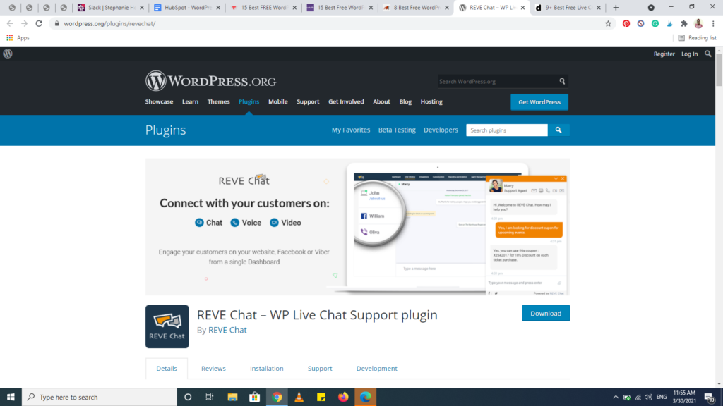 complementos de chat de wordpress reve complemento de chat en vivo