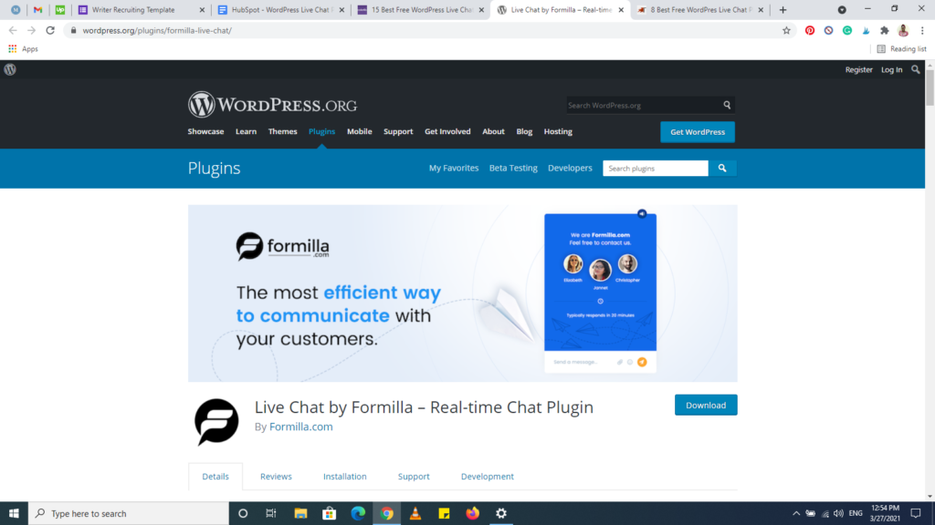 complementos de chat de wordpress complemento de chat en vivo de formilla