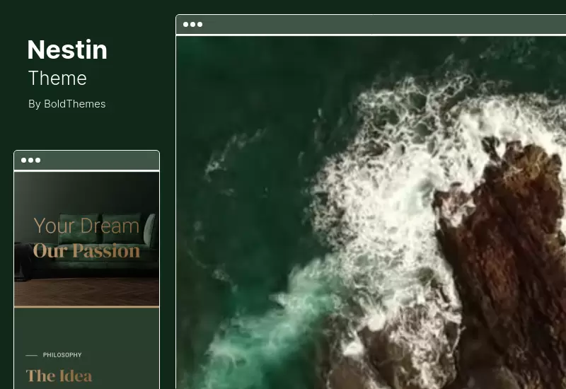 ธีม Nestin - ธีม WordPress อสังหาริมทรัพย์เดี่ยว