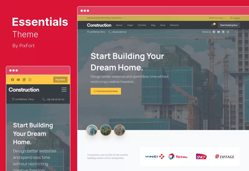 ธีม Essentials - ธีม WordPress อเนกประสงค์