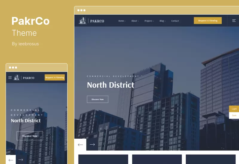 PakrCo Theme - Single Property WordPress Theme