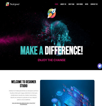 ดูตัวอย่างเทมเพลต Ocean WordPress ด้วย HubSpot