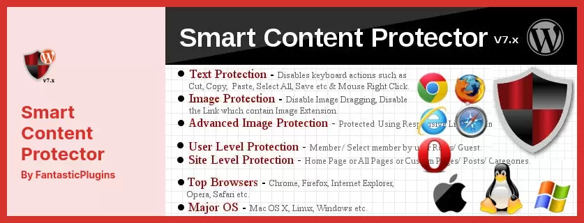 ปลั๊กอิน Smart Content Protector - การป้องกันการคัดลอก WP