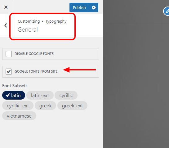 Actualización de OceanWP: cómo alojar las fuentes de Google localmente con OceanWP