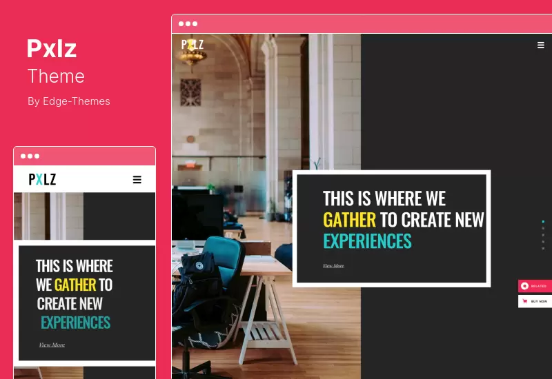 Pxlz Theme - Tema WordPress Agensi Desain Kreatif