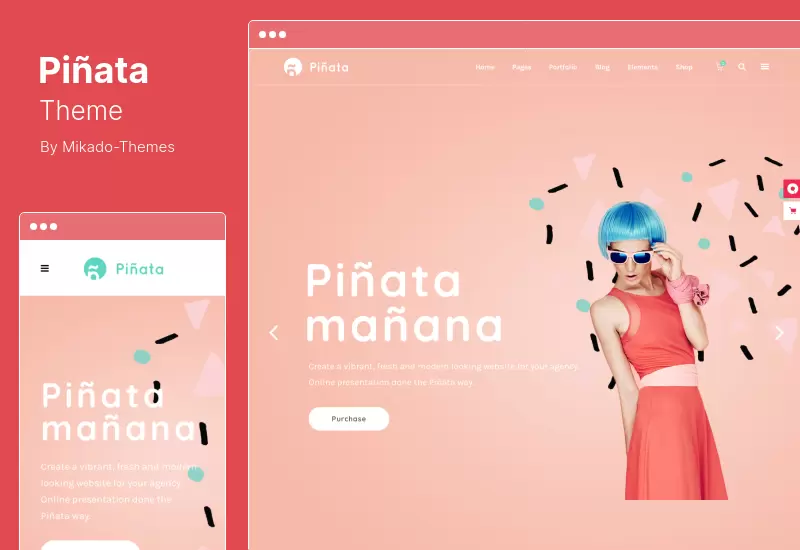 Pinata Theme - Tema WordPress Agensi Kreatif