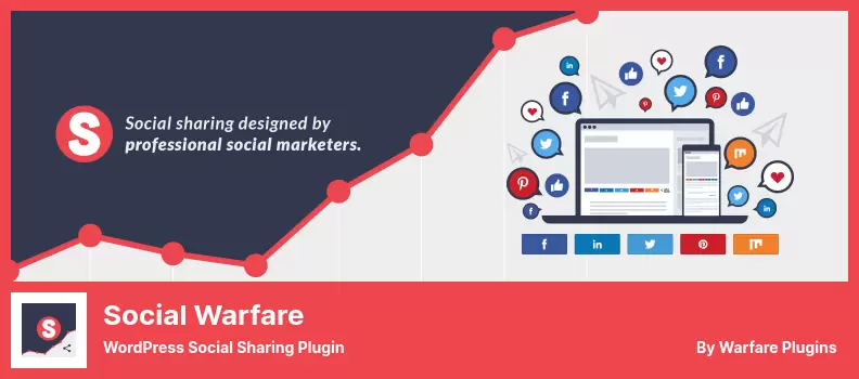 ปลั๊กอิน Social Warfare - ปลั๊กอิน WordPress Social Sharing