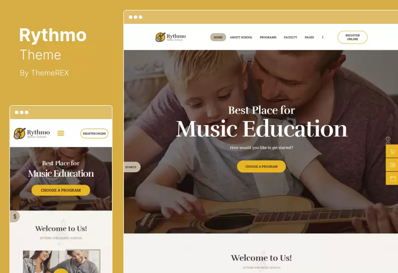 Rythmoテーマ-ArtsMusicSchoolWordPressテーマ