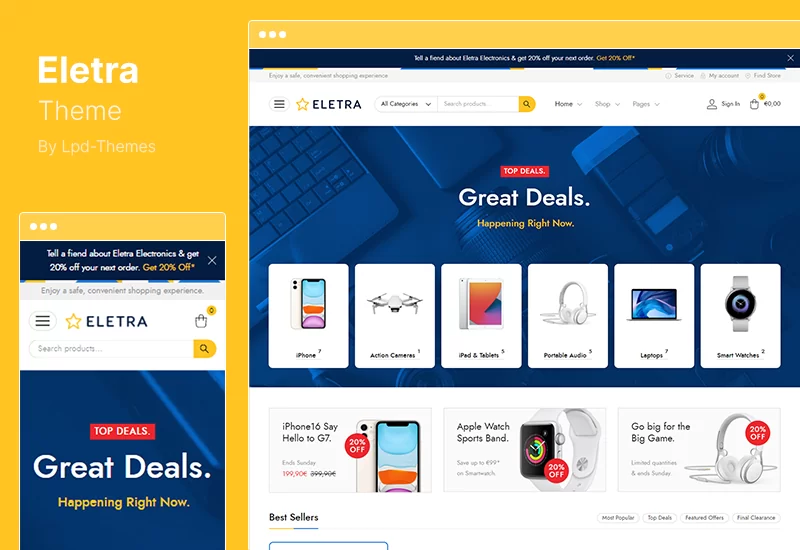 Tema Eletra - Magazin de electronice Marketplace