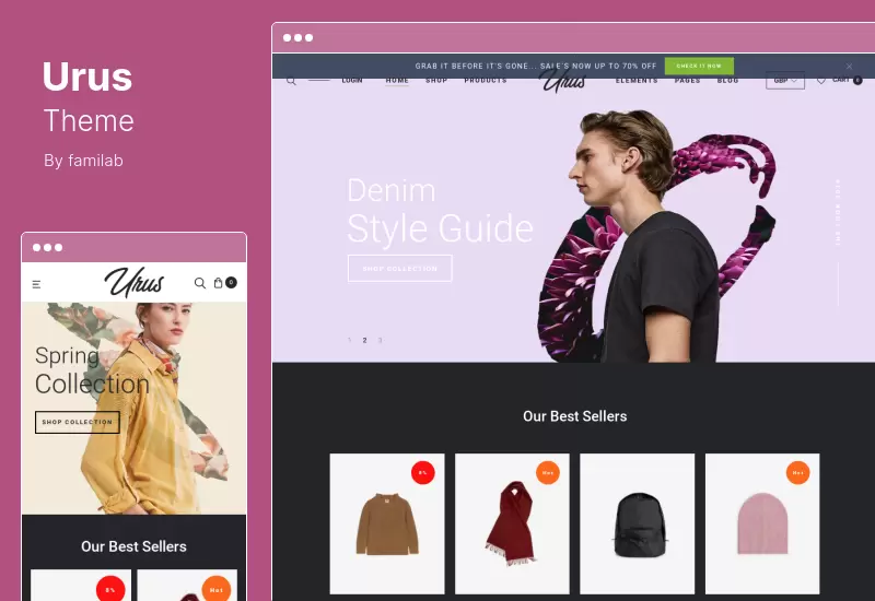 Tema Lebe - Tema multifuncțională Shopify WordPress