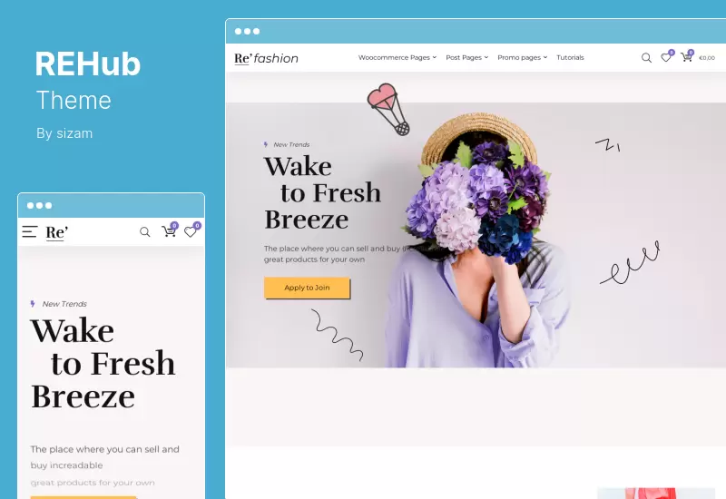 Tema REHub - Tema WordPress pentru piața multiplă