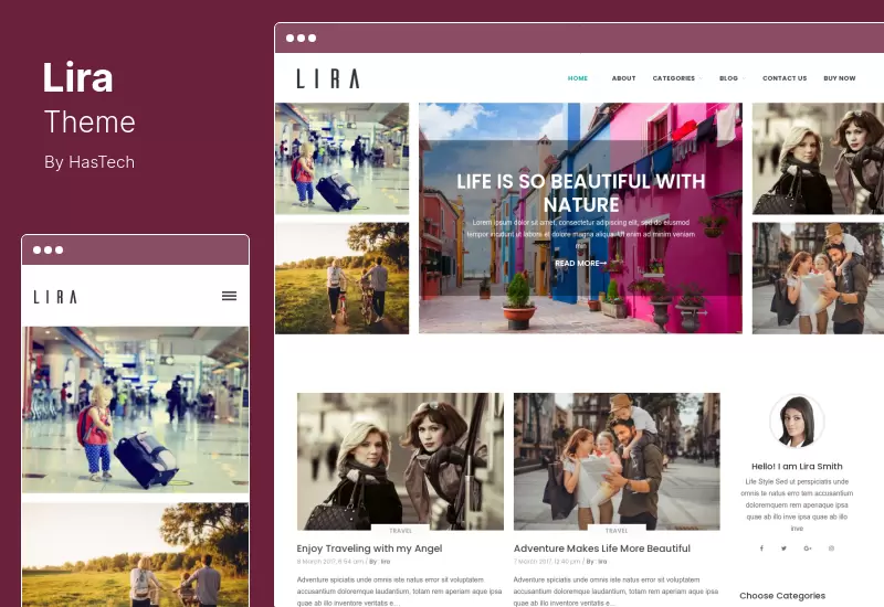 Tema Lira - Tema WordPress pentru blogul afiliat Amazon
